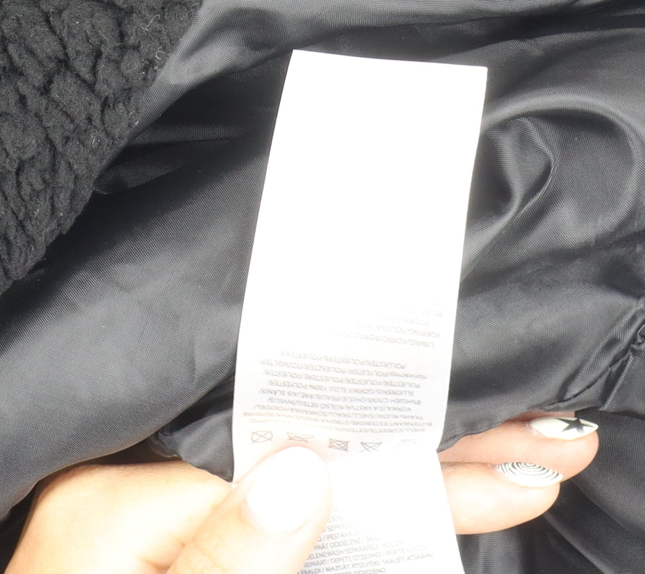 Brave Soul Women's Black Mid-Length Coat Size 14