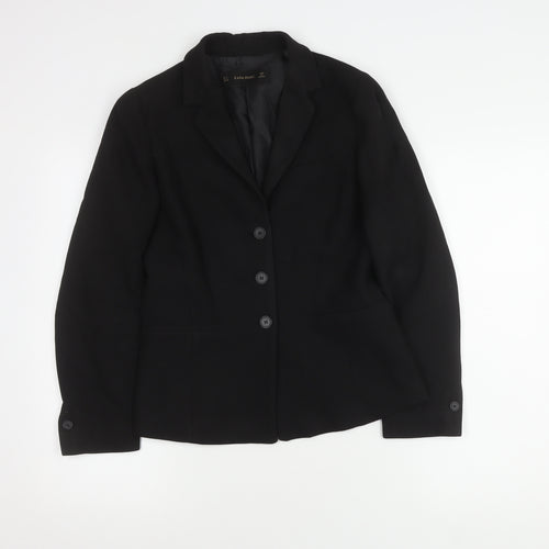 Zara Basic Women's Black Blazer Size 12