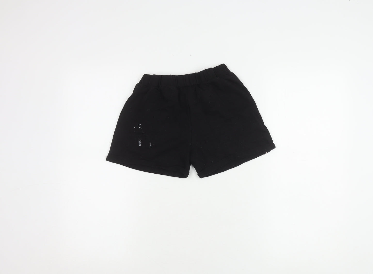 Disney Girls Black Mickey Mouse Shorts 11-12 Years