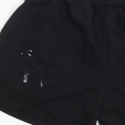 Disney Girls Black Mickey Mouse Shorts 11-12 Years