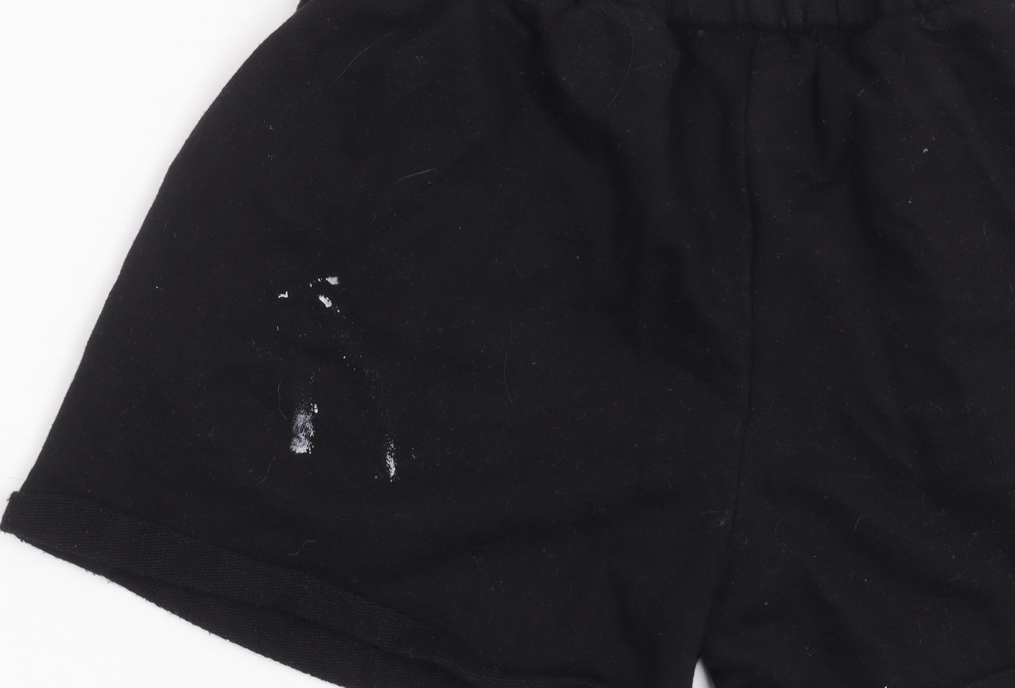 Disney Girls Black Mickey Mouse Shorts 11-12 Years