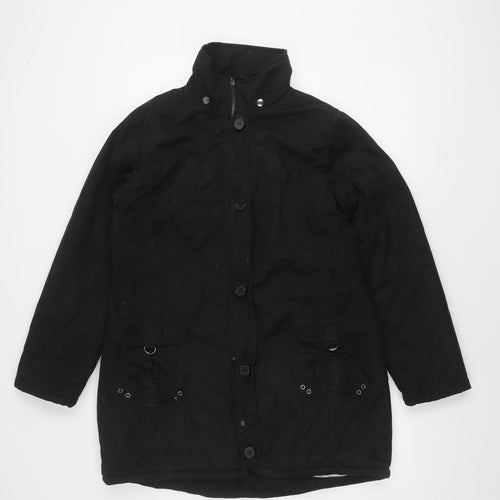 Next Women's Black Anorak Jacket Size 14