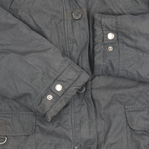 Next Women's Black Anorak Jacket Size 14