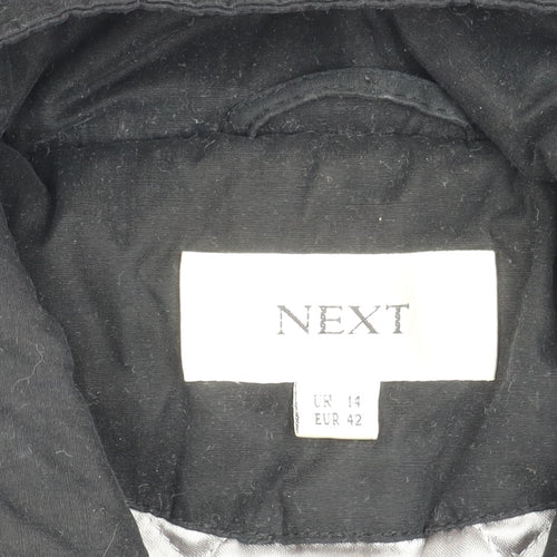 Next Women's Black Anorak Jacket Size 14
