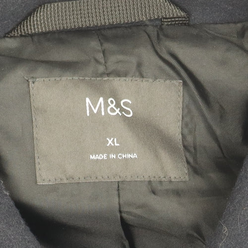 Marks and Spencer Men's Black XL Basic Jacket