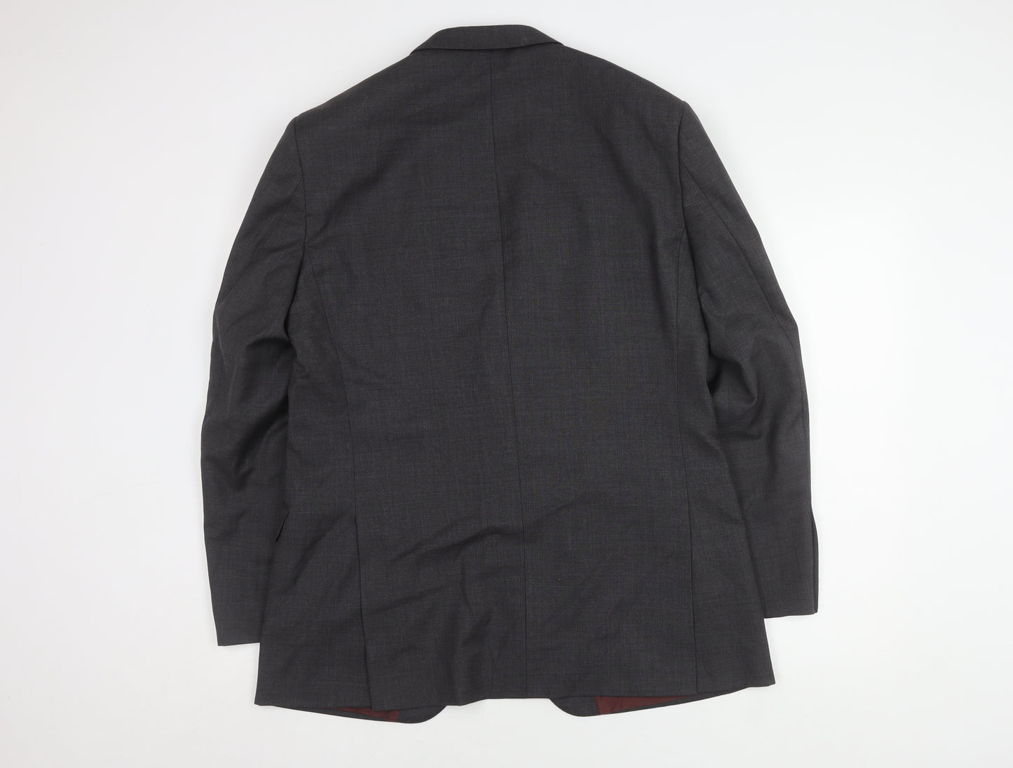 T.M. Lewin Men's Grey Suit Jacket, 42 R