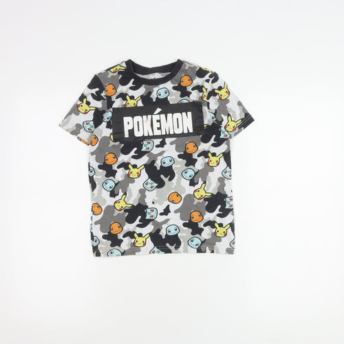 Pokémon Boys Multicoloured Graphic T-Shirt, Size 4 Years, Short Sleeve