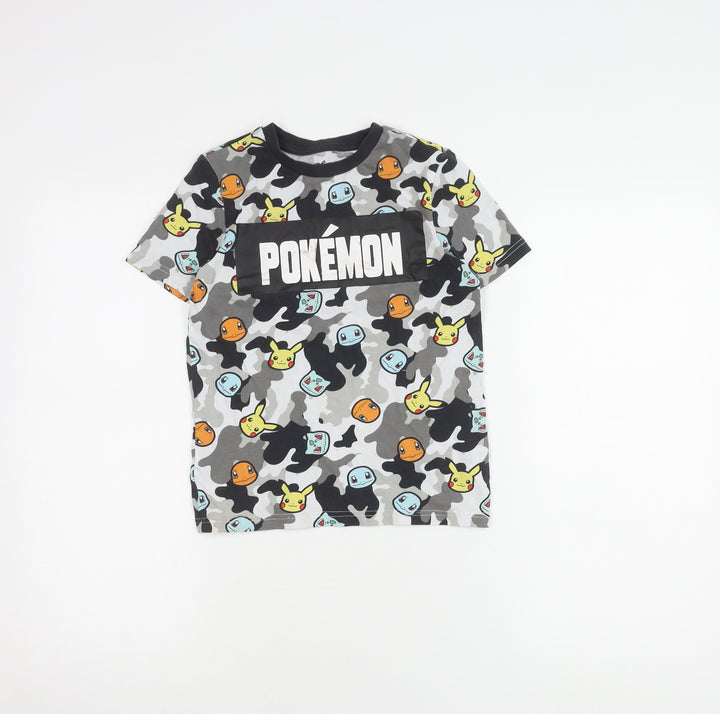 Pokémon Boys Multicoloured Graphic T-Shirt, Size 4 Years, Short Sleeve