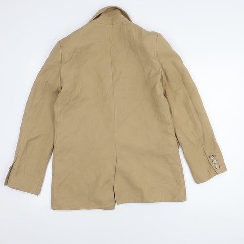 Topshop Beige Women's Blazer Size 6