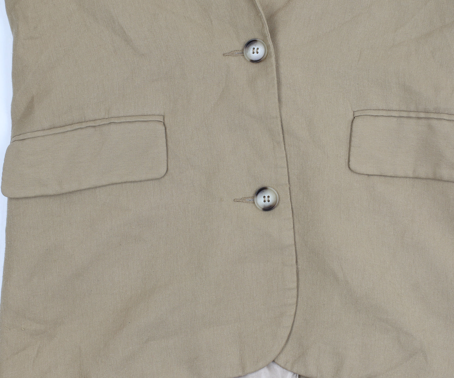Topshop Beige Women's Blazer Size 6