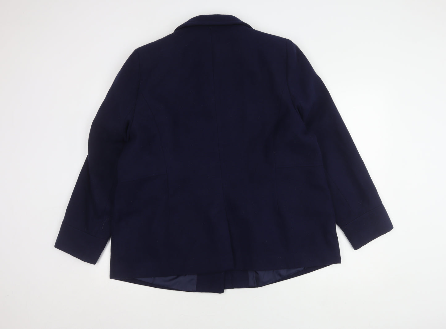 Anthology Blue Women's Size 20 Coat - Excellent Condition