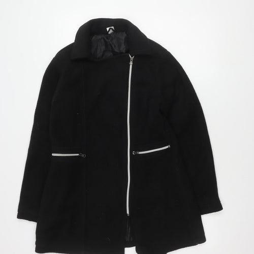 La Redoute Women's Black Wool Jacket, Size 10