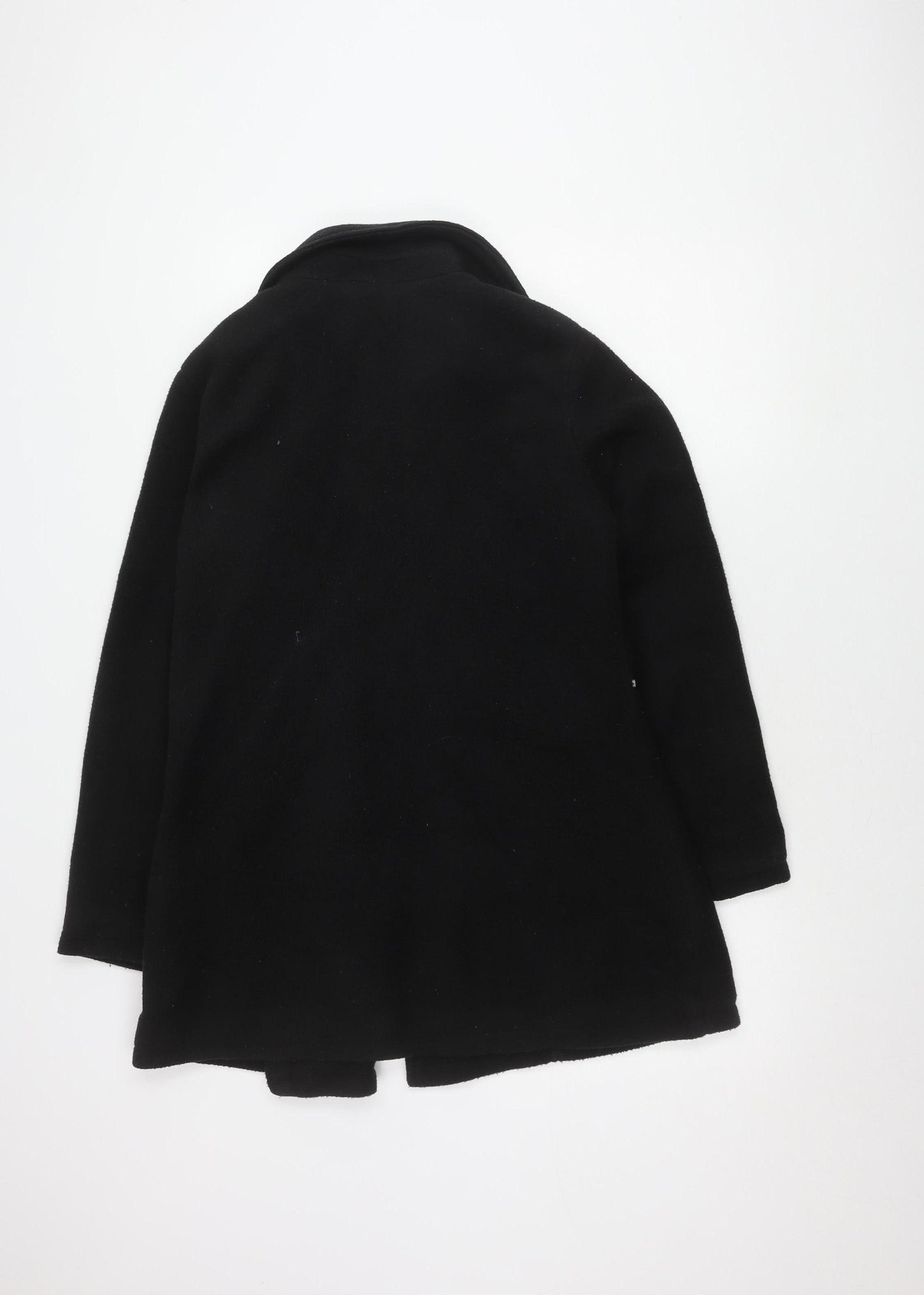 La Redoute Women's Black Wool Jacket, Size 10