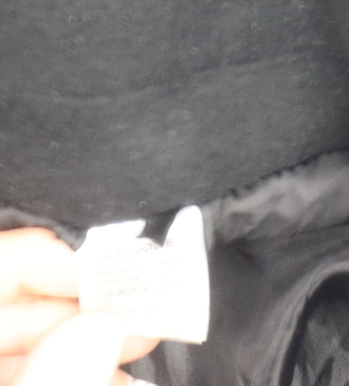 La Redoute Women's Black Wool Jacket, Size 10