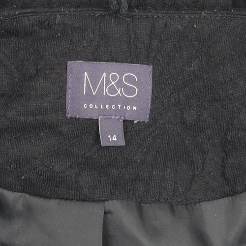 Marks and Spencer Women's Black Blazer Size 14