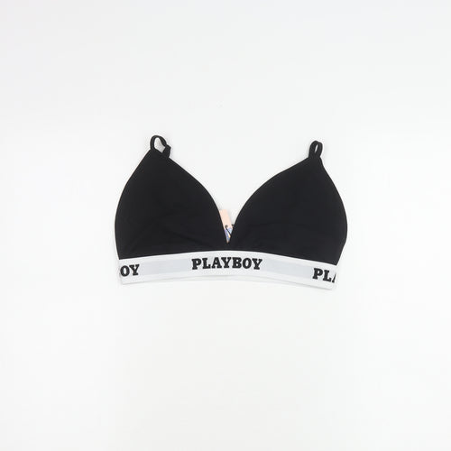 Missguided Women's Black Bralette, Size 14, Non-Wired