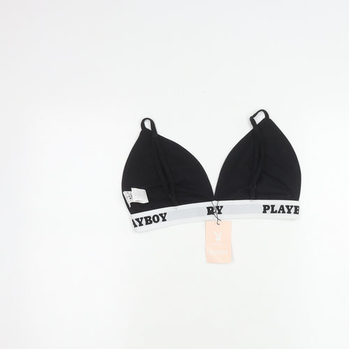 Missguided Women's Black Bralette, Size 14, Non-Wired