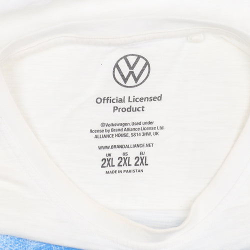 Volkswagen Men’s White 2XL Graphic T-Shirt