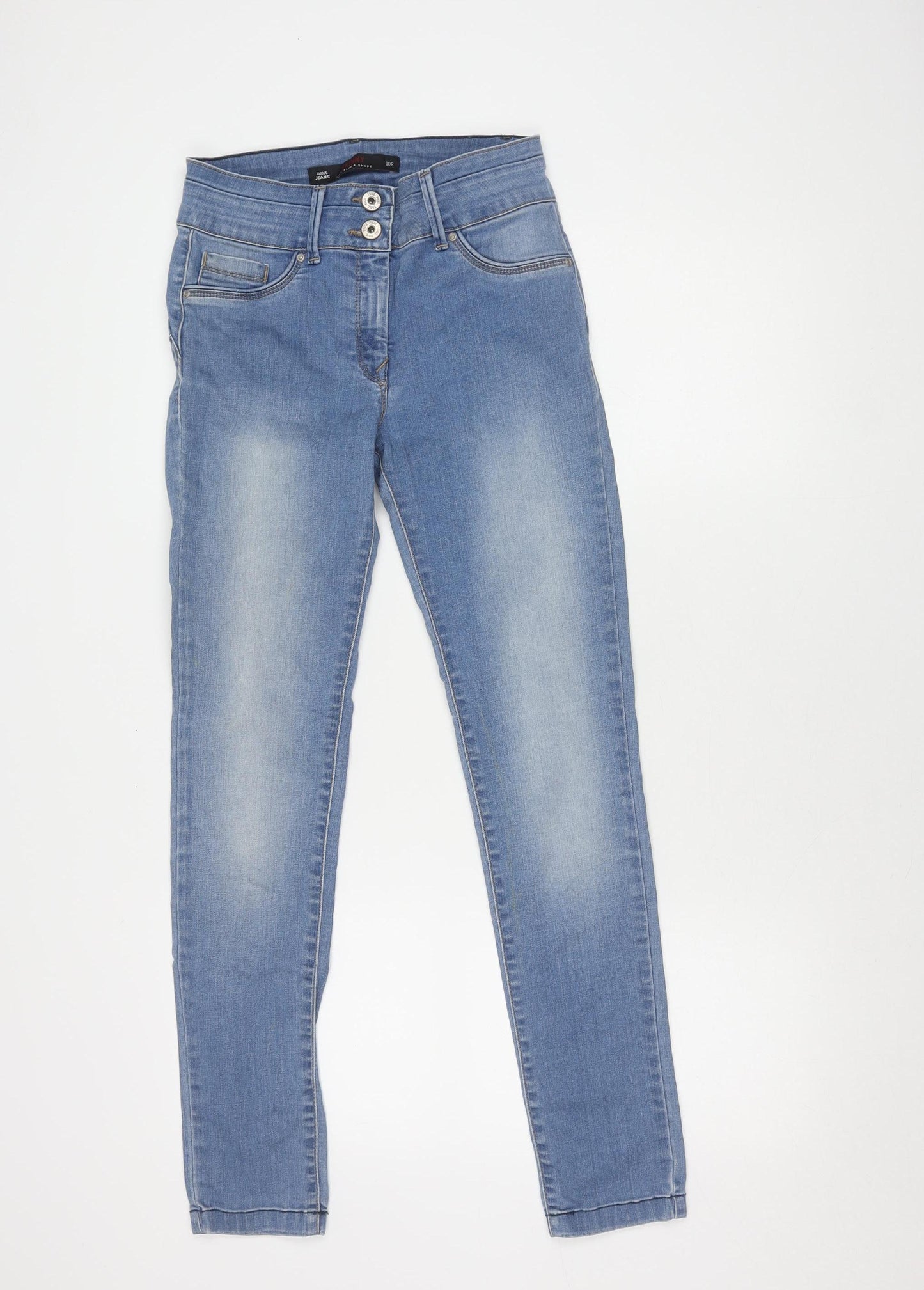 Next Women's Blue Skinny Jeans Size 10 Slim Denim