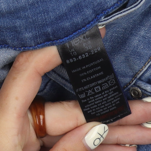 Next Women's Blue Skinny Jeans Size 10 Slim Denim