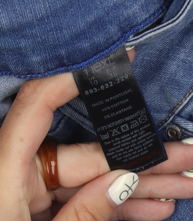 Next Women's Blue Skinny Jeans Size 10 Slim Denim