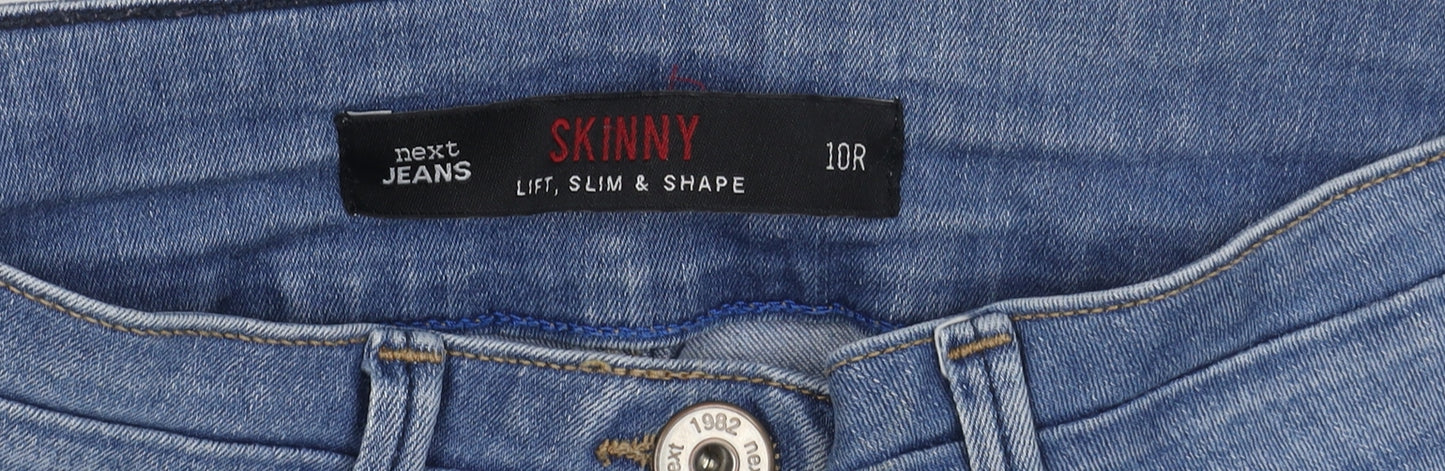 Next Women's Blue Skinny Jeans Size 10 Slim Denim