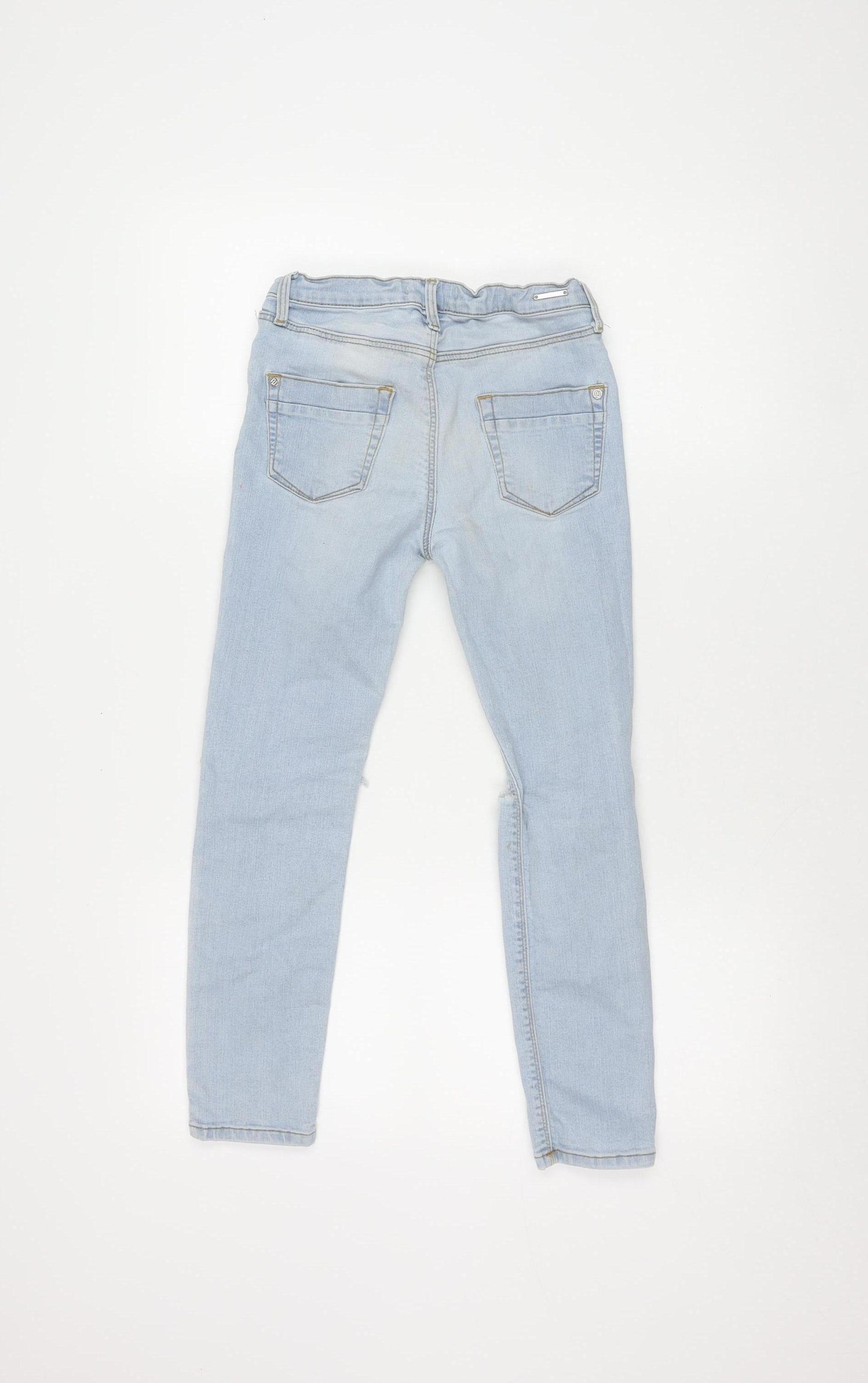 River Island Girls Blue Skinny Jeans, Size 10 Years