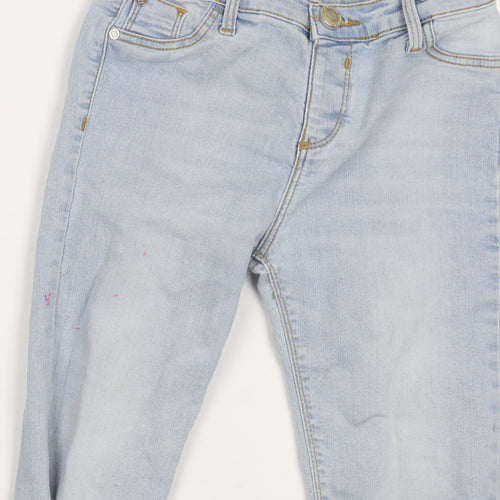 River Island Girls Blue Skinny Jeans, Size 10 Years
