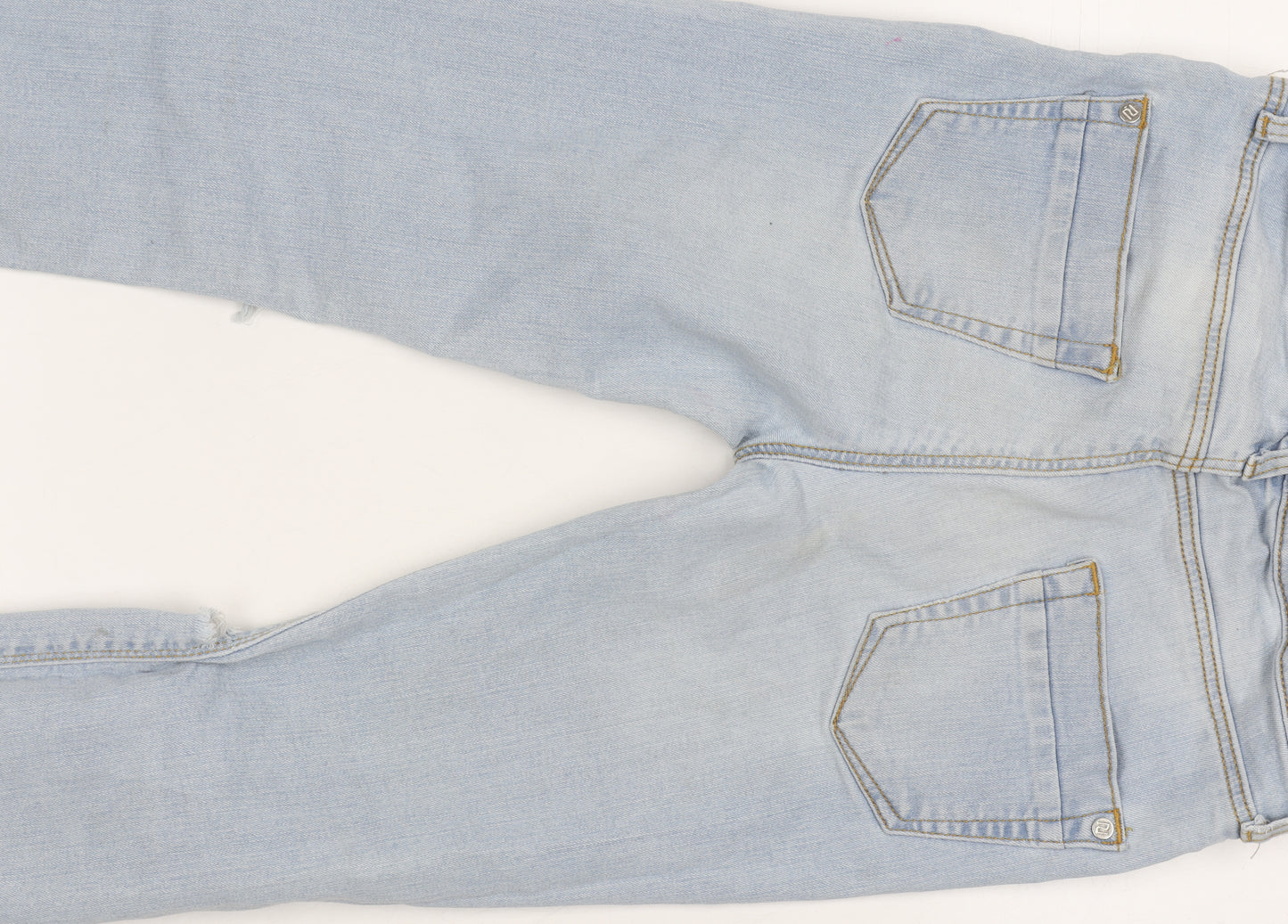 River Island Girls Blue Skinny Jeans, Size 10 Years