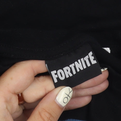 Vanilla Underground Boys Fortnite T-Shirt - Black/Blue/Grey, S