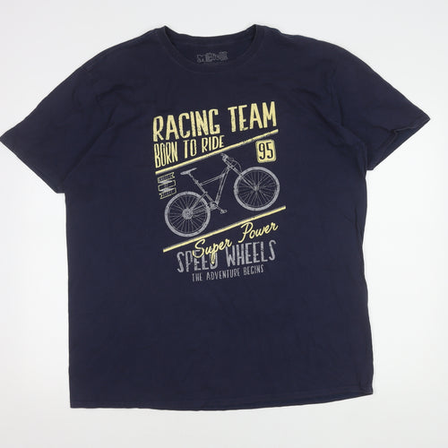 Merch Men's Blue 2XL Sports Graphic T-Shirt