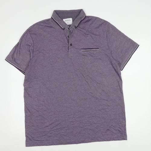 Burton Menswear Purple Polo Shirt 2XL for Men
