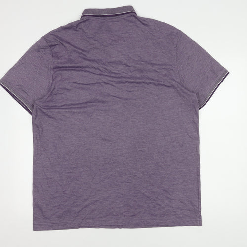 Burton Menswear Purple Polo Shirt 2XL for Men