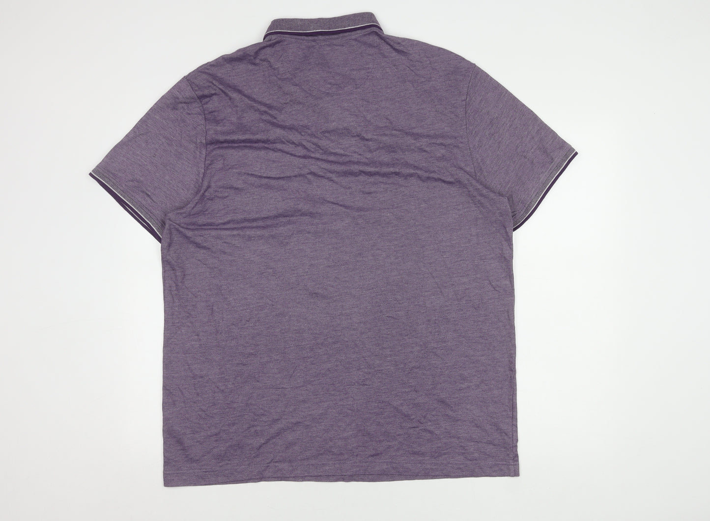 Burton Menswear Purple Polo Shirt 2XL for Men