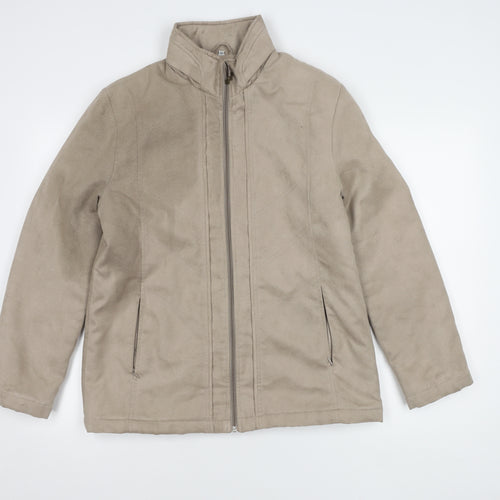 Klass Collection Women's Beige Jacket Size 12