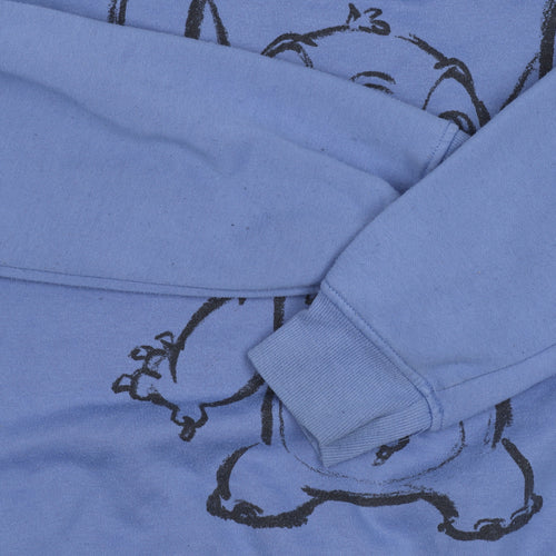 Disney Women’s Blue Stitch Sweatshirt Size 10