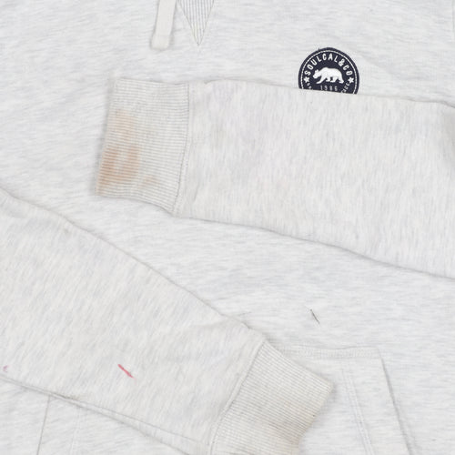 SoulCal&Co Unisex Grey Pullover Hoodie S