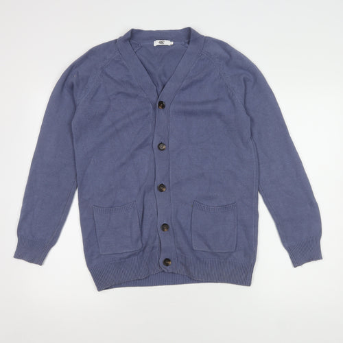 Cotton Traders Women’s Blue Cardigan - Size S
