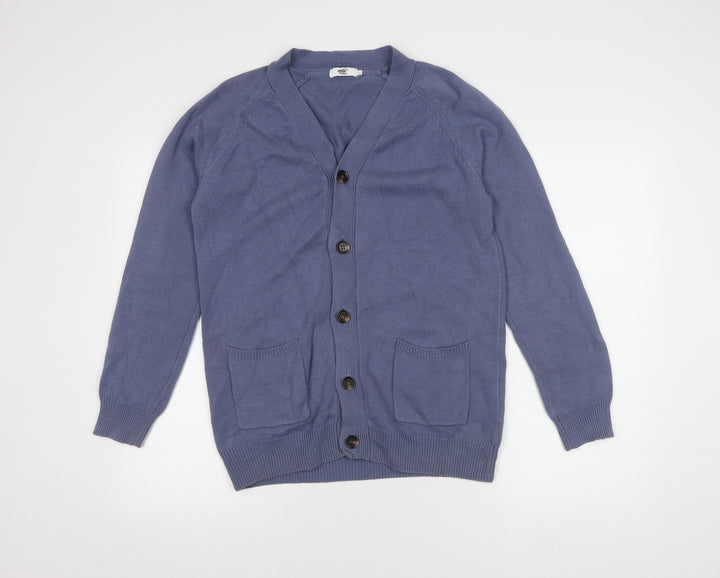 Cotton Traders Women’s Blue Cardigan - Size S