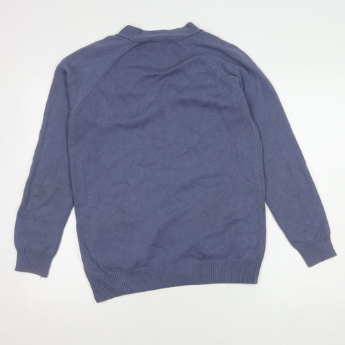 Cotton Traders Women’s Blue Cardigan - Size S