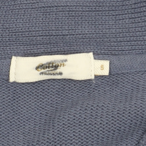 Cotton Traders Women’s Blue Cardigan - Size S