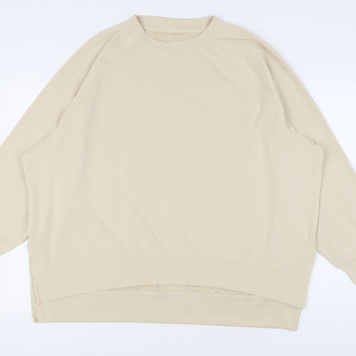 Next Women's Beige Crew Neck Sweatshirt Size 16