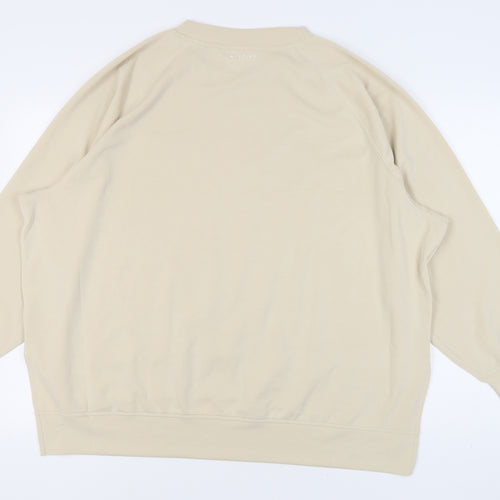 Next Women's Beige Crew Neck Sweatshirt Size 16