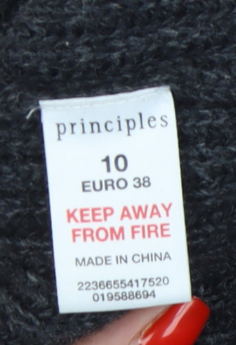 Principles Women's Black Cardigan Size 10