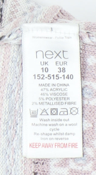 Next Women's Multicoloured Size 10 Fair Isle Jumper