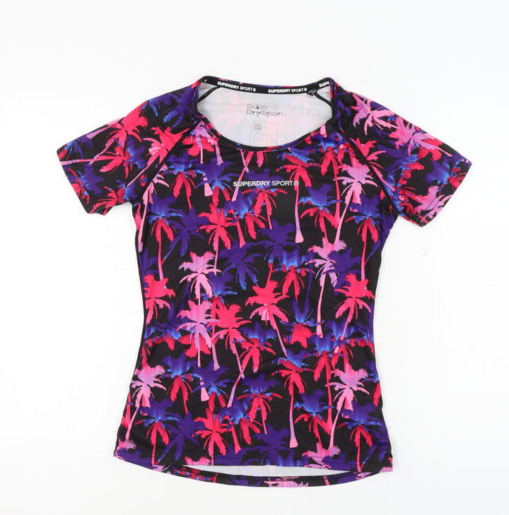 Superdry Women's Multicoloured Athletic T-Shirt - Size M