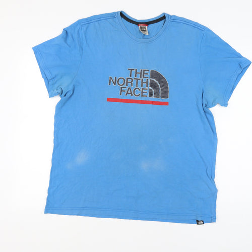 The North Face Men's XL Blue Graphic T-Shirt