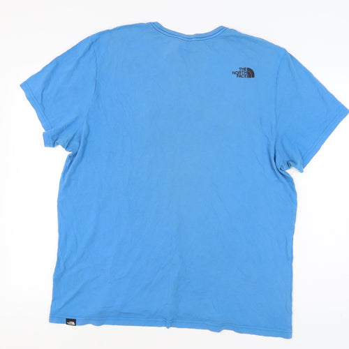 The North Face Men's XL Blue Graphic T-Shirt