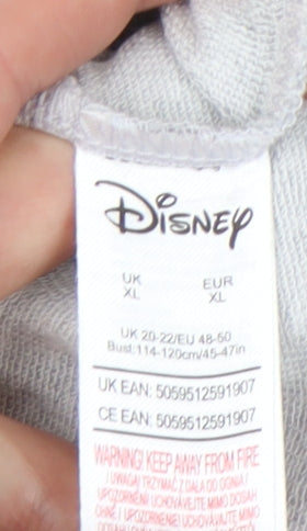 Disney Women's Grey Dumbo Long Sleeve T-Shirt XL