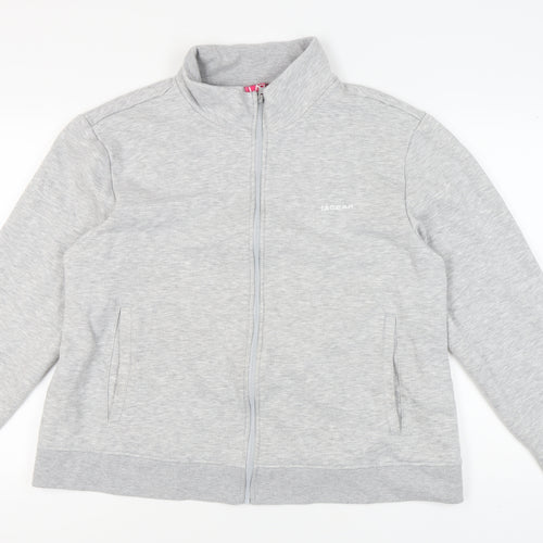 LA Gear Women's Grey Full Zip Sweatshirt Size 22